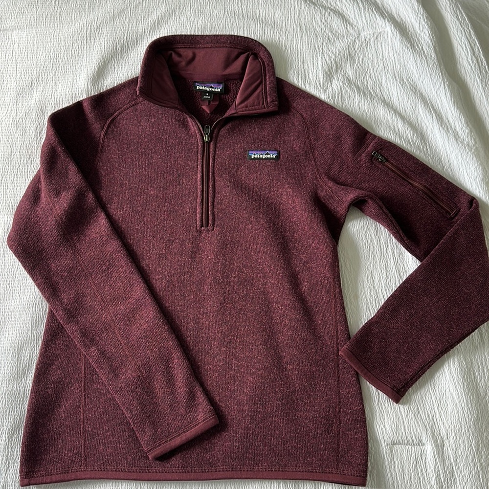 Patagonia better sweater 1/4 zip pullover